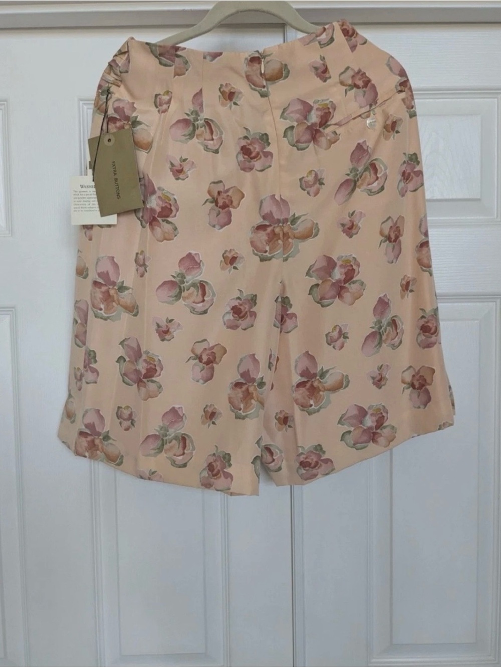 Vtg DANA BUCHMAN Culotte Womens 100% Washable Silk Size 12 NWT